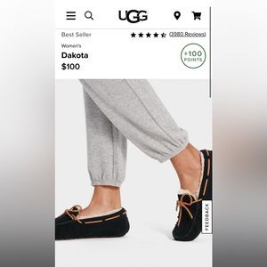 UGG Dakota Moccasins - Black